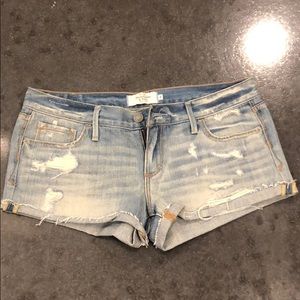 A&F Denim Cutoffs